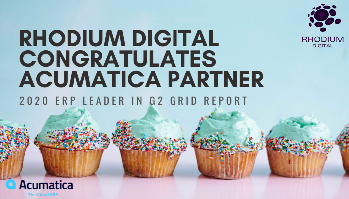 Rhodium Digital Congratulates Acumatica Partner
